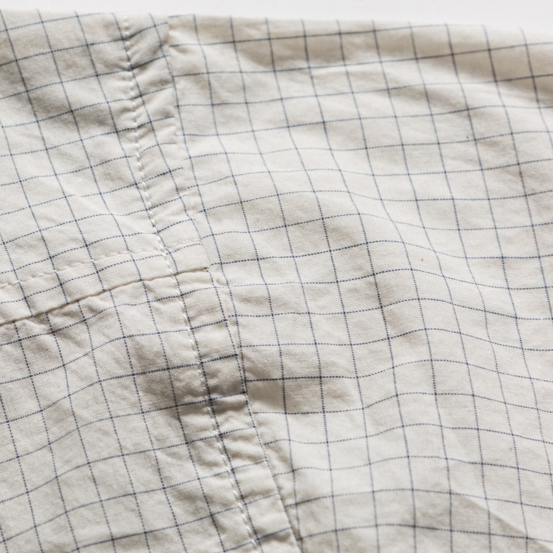 マイクロパターン　レギュラーシャツ　N1276