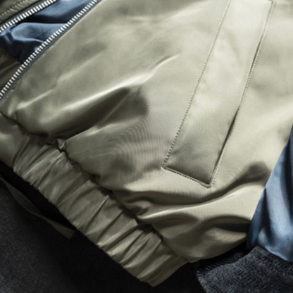 [YMORIGINAL] White Duck Down Layered Denim Jacket N840