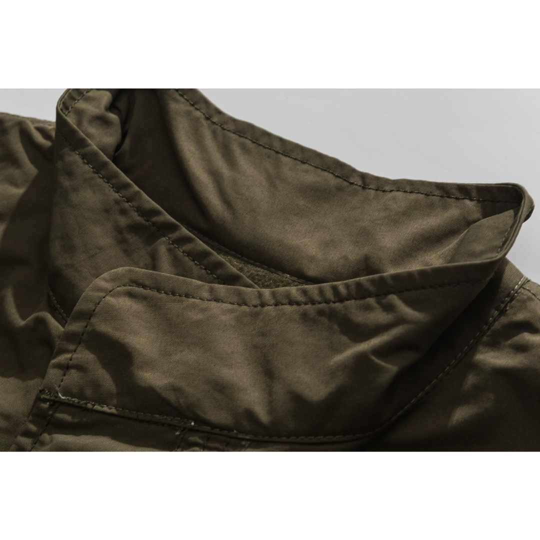 ナイロンコットン　ユーティリティ　モッズコート　N1272