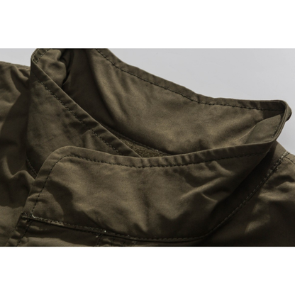 ナイロンコットン　ユーティリティ　モッズコート　N1272