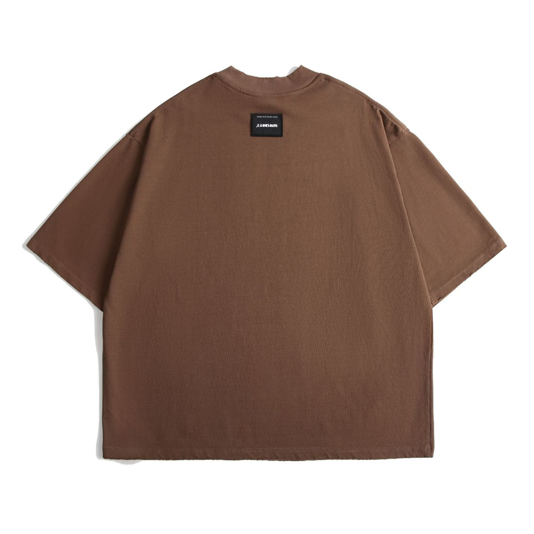 ダメージ　ワイド　Tシャツ　N500