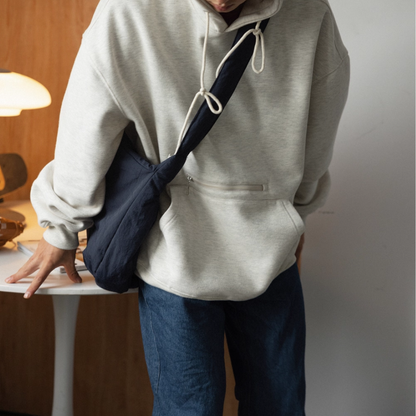 Quilted Big Shoulder Bag N710