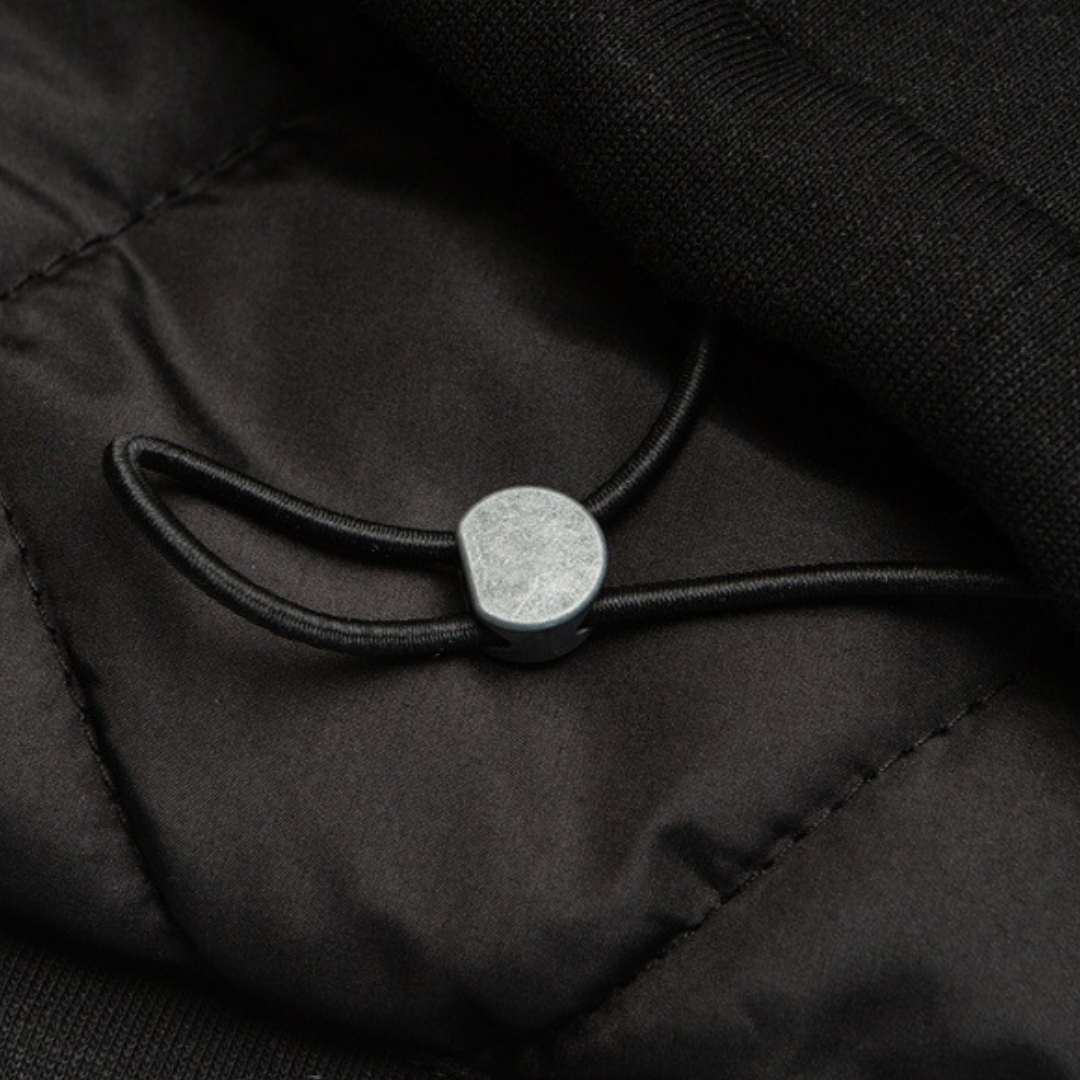 ボア＆キルティングライナー　フードジャケット　N1018