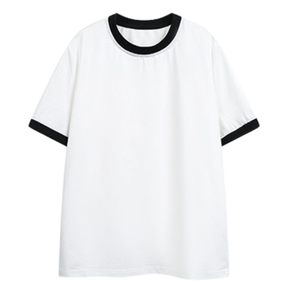 ドライコットン　リンガーTシャツ　N1504