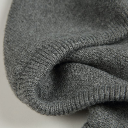 サイドスリット　プルオーバー　ニットパーカー　N874