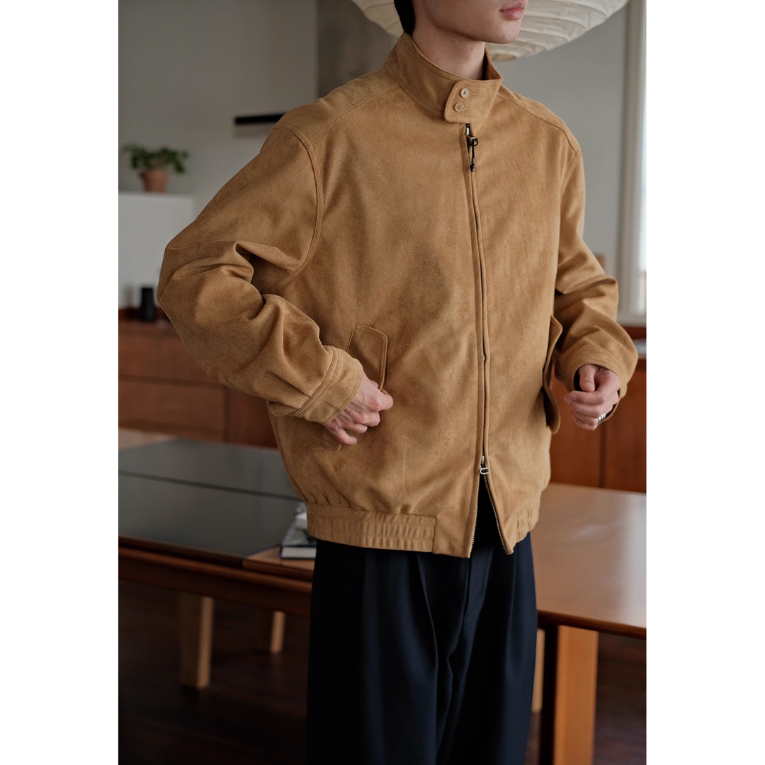 PEスエード スウィングトップ ジャケット N730