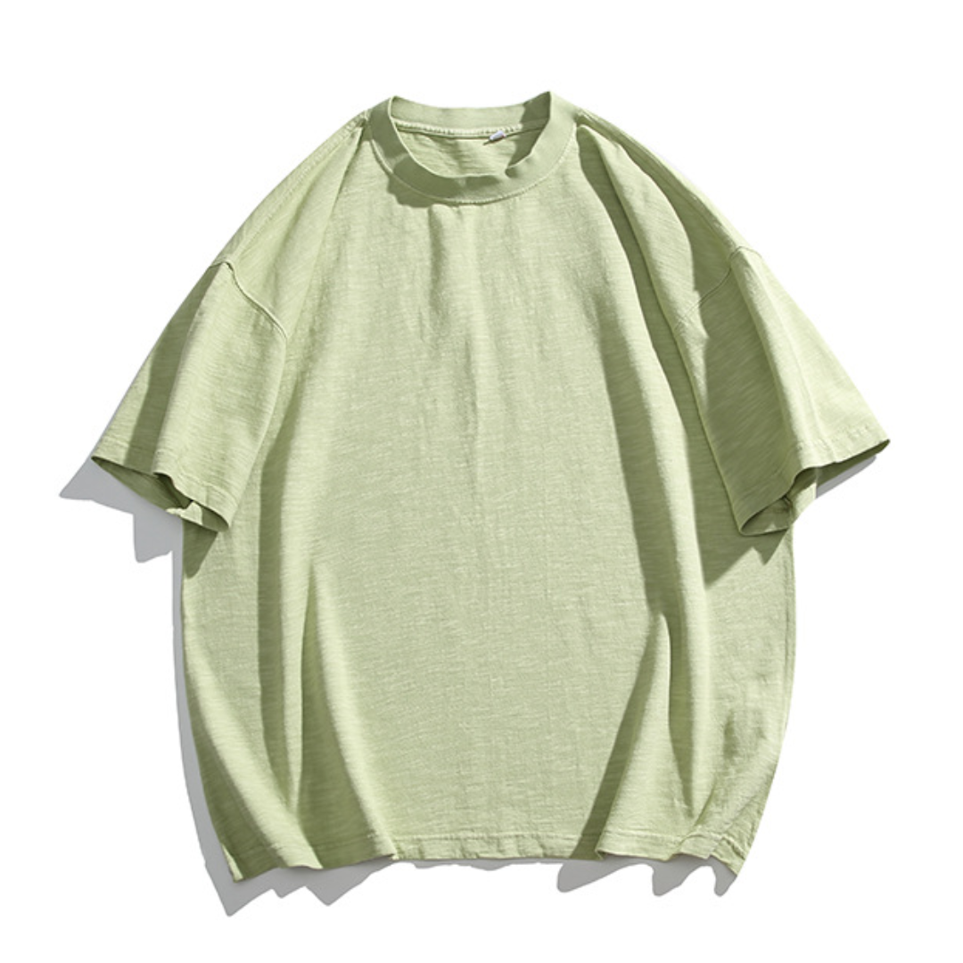 メランジコットン　ワイドTシャツ　N1633　