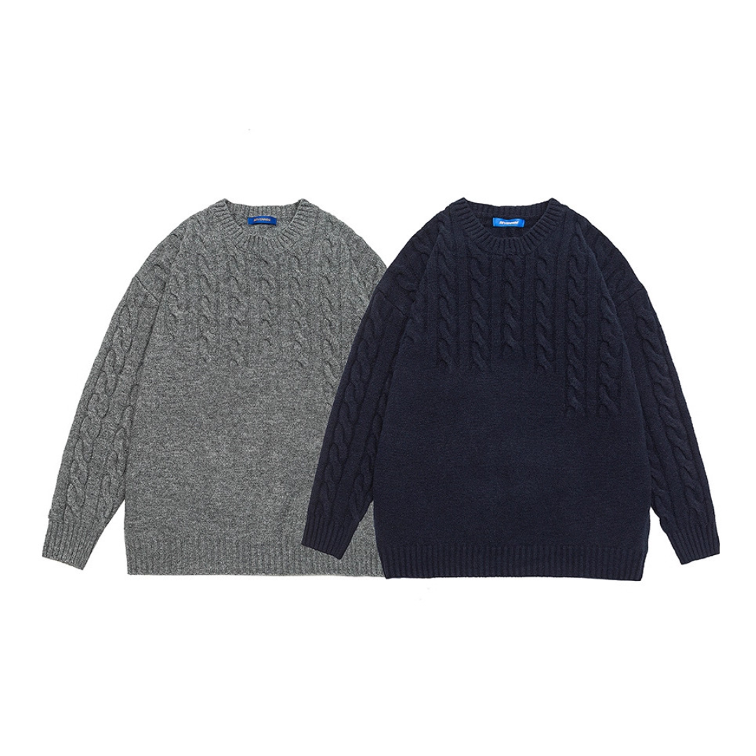 クレイジーケーブル編み　クルーニット　N925