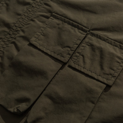 ナイロンコットン　ユーティリティ　モッズコート　N1272