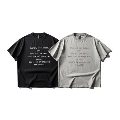 メッセージプリント　Tシャツ　N1624