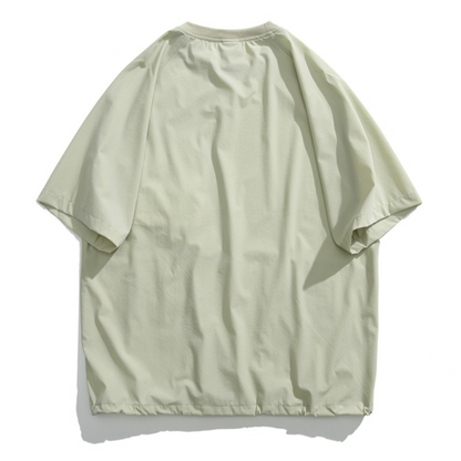 ウエストポケット　ストレッチナイロン　Tシャツ　N452