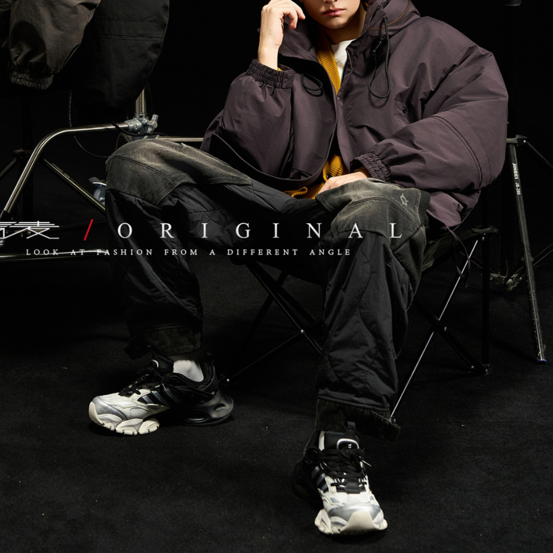 [YMORIGINAL] White Duck Down High Neck Hooded Jacket N854