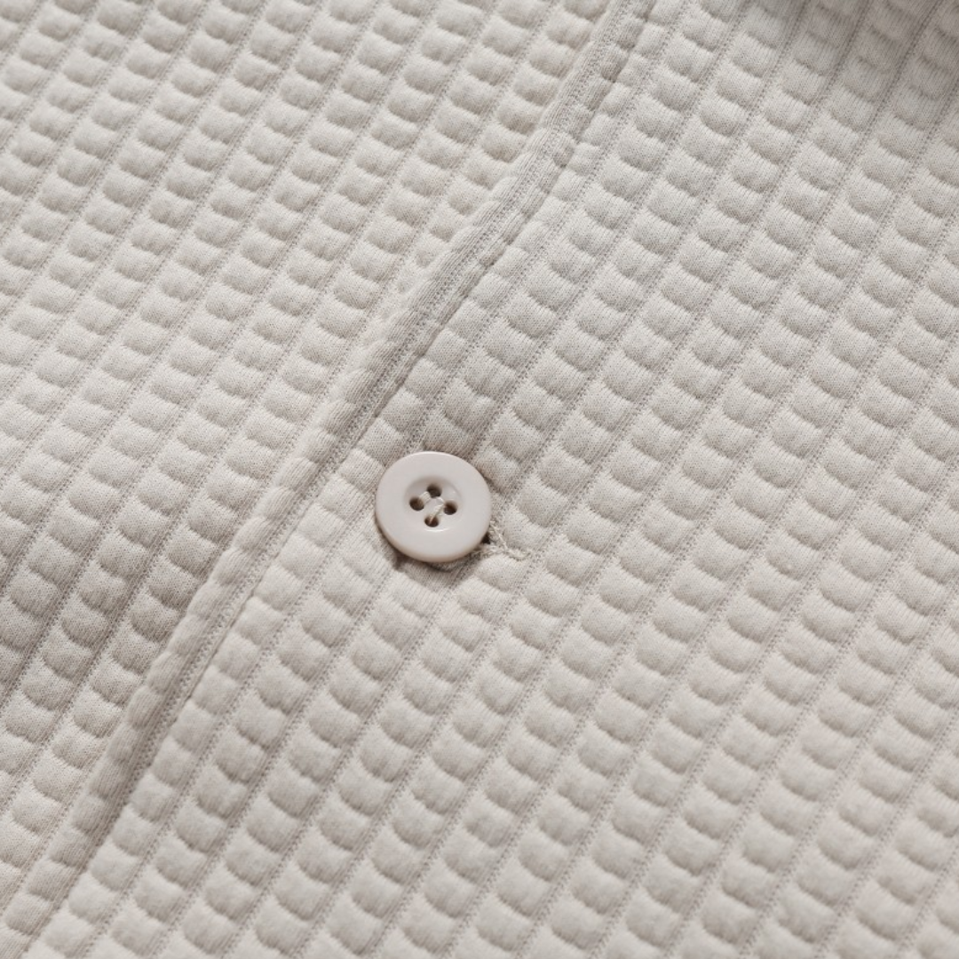 ワッフル　フードジャケット　N1042