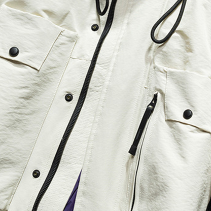 [YMORIGINAL] White Duck Down Utility Hooded Jacket N857