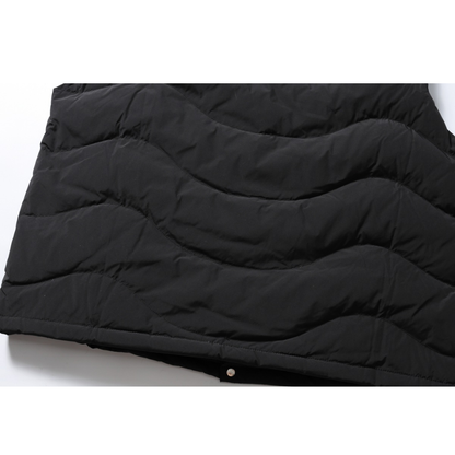 ウェーブステッチ　ダウンベスト　N1278