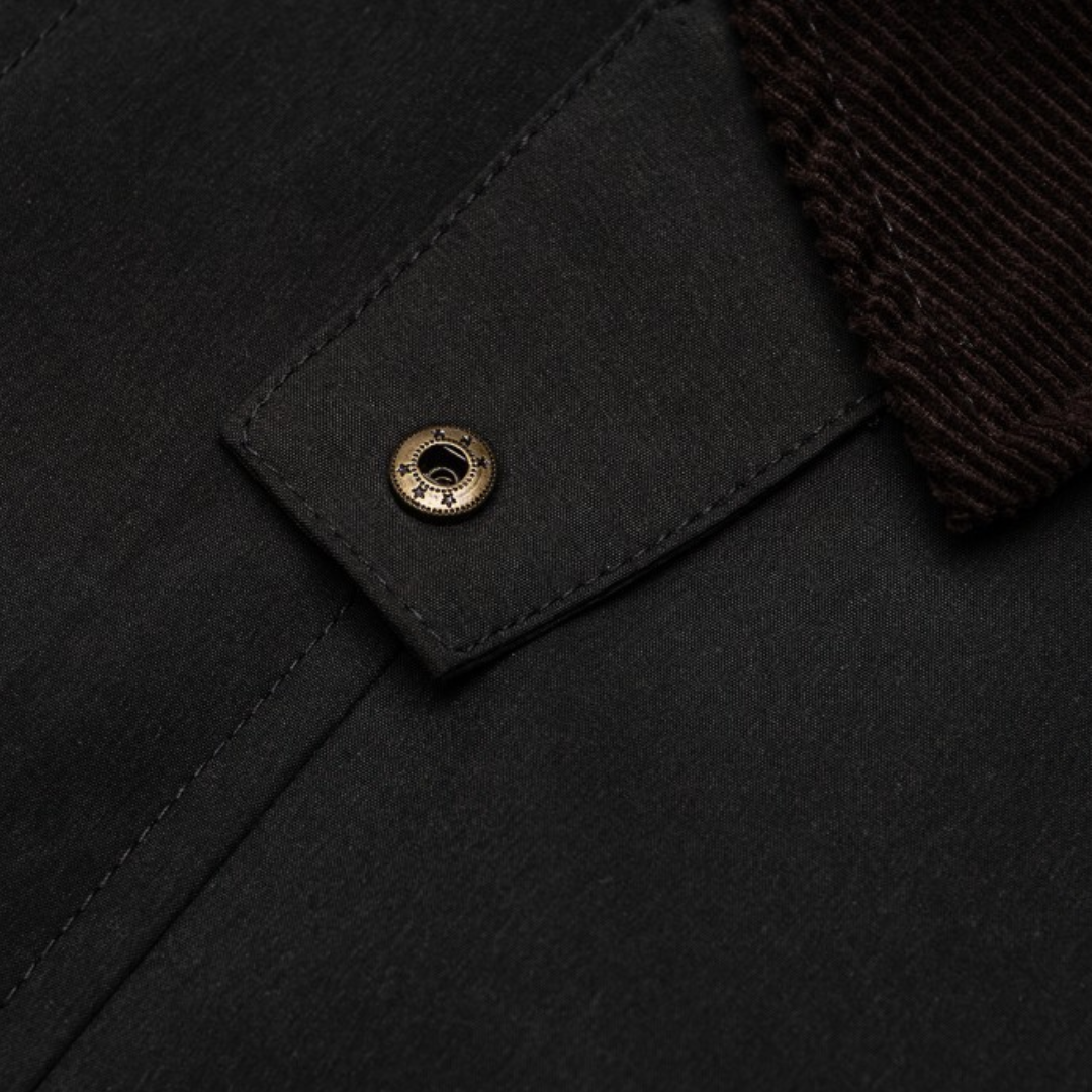 高密度ポリエステル　ハンティングジャケット　N1052