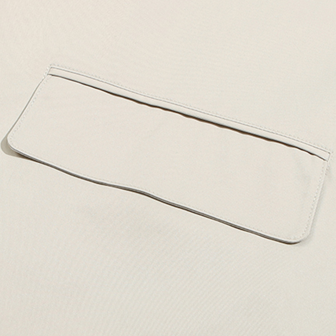 高密度ポリエステル　ワイド　ステンカラーコート　N1274