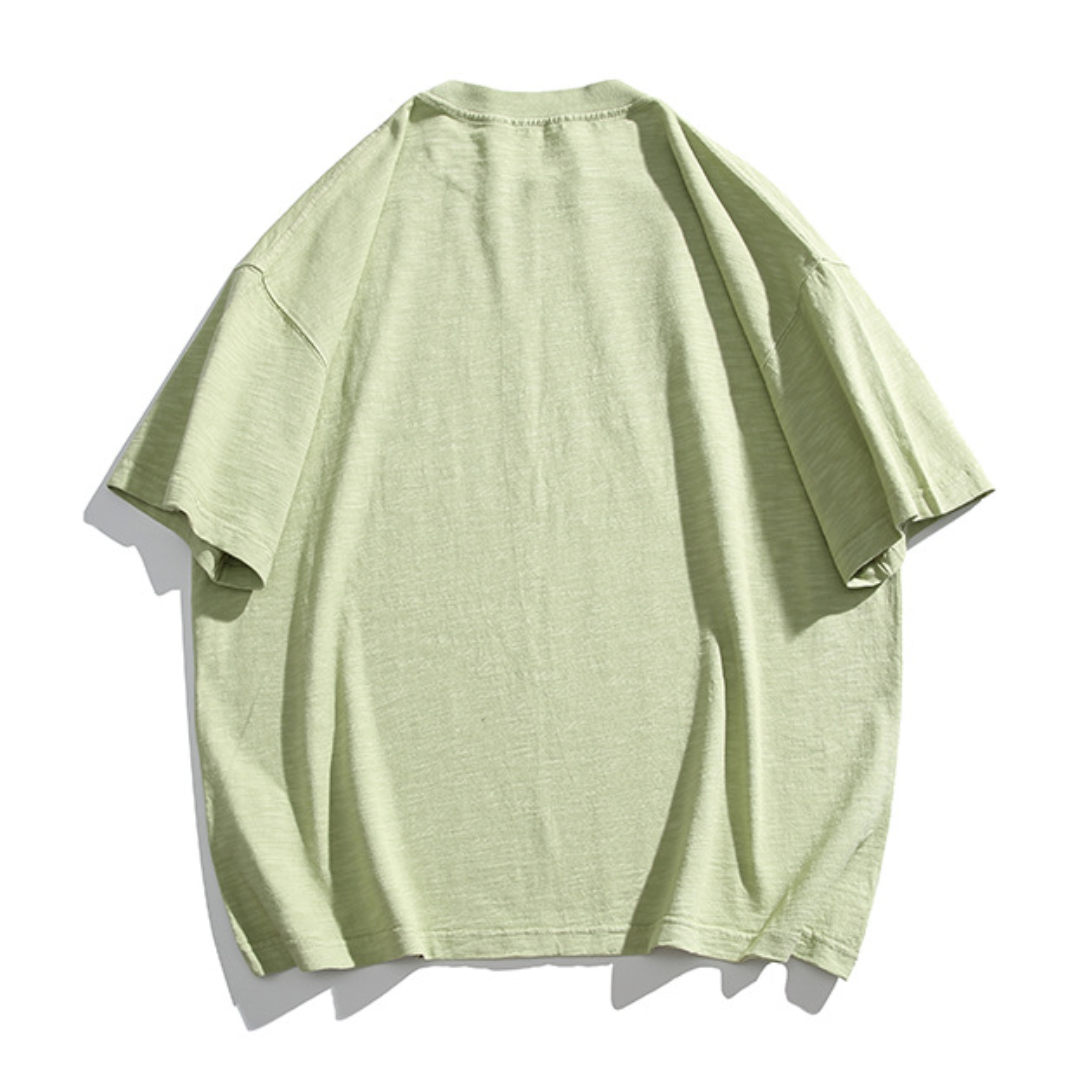 メランジコットン　ワイドTシャツ　N1633　
