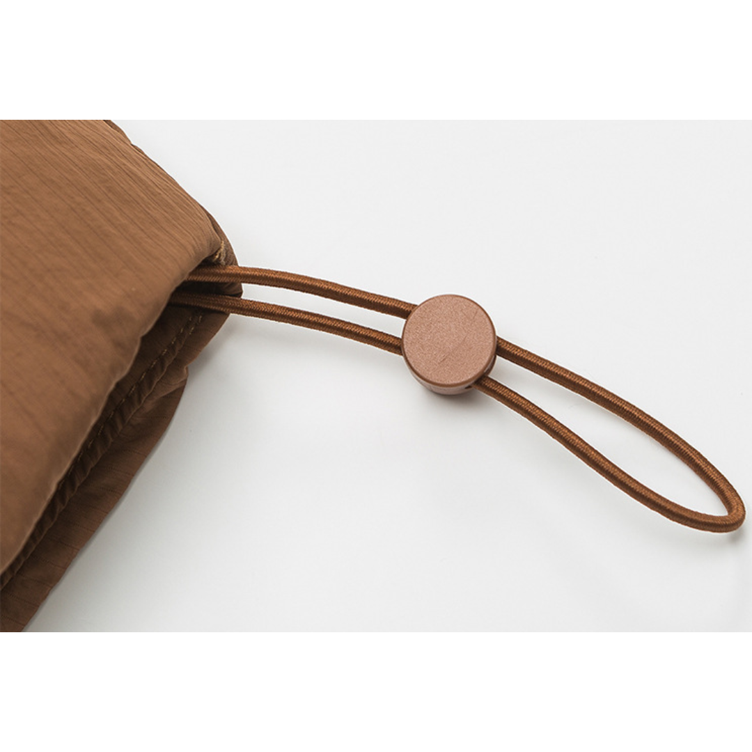 Faux layered wool polo collar knit N748