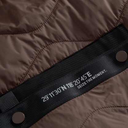 グログラン　ライン　キルティングジャケット　N1015