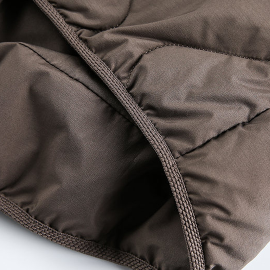 ホワイトダウン　リブカラージャケット　N962