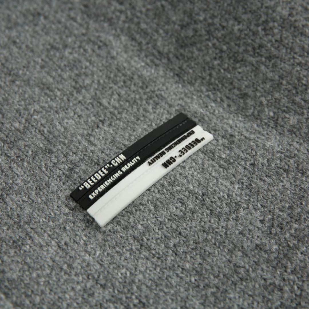 サイドスリット　プルオーバー　ニットパーカー　N874