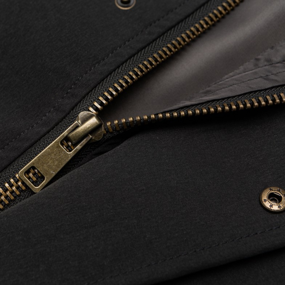 高密度ポリエステル　ハンティングジャケット　N1052