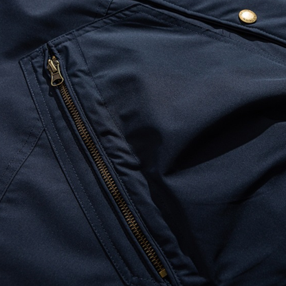 ホワイトダウン　スナップボタン　フードジャケット　N1022