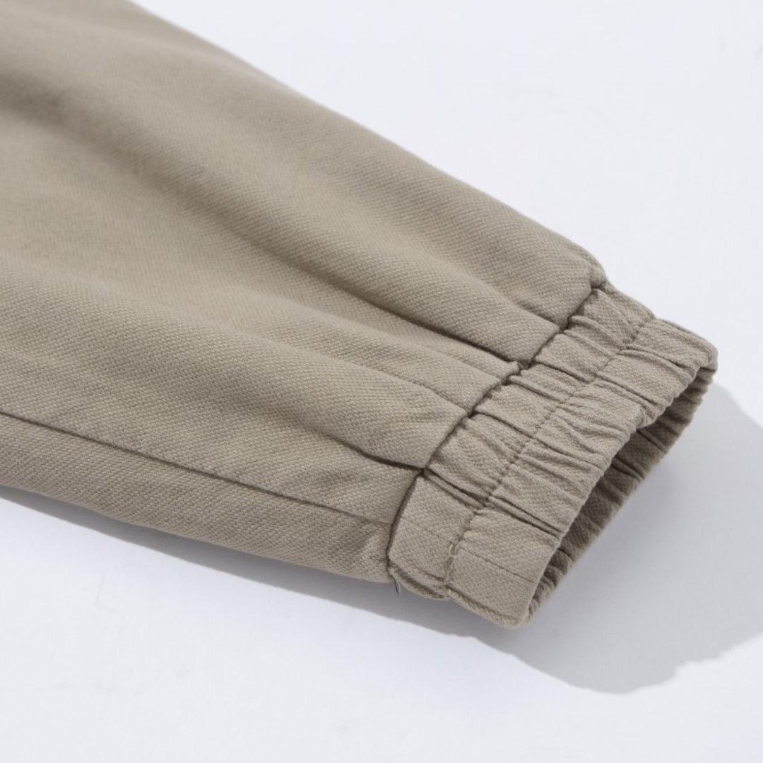 ヘムギャザー　スタンドジャケット　N1033