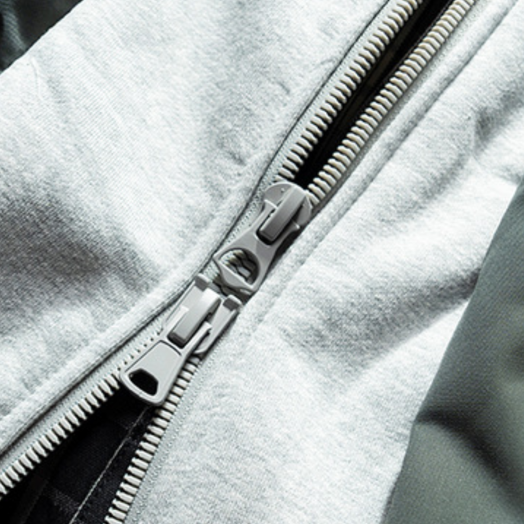 [YMORIGINAL] White Duck Down Faux Layered Jacket N853