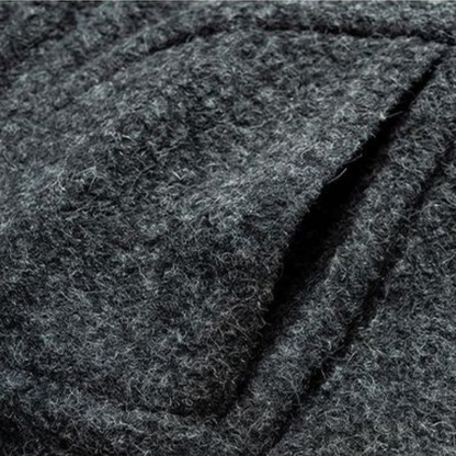 【Y.M.ORIGINAL】ホワイトグースダウン　ツイード　フードジャケット　N845