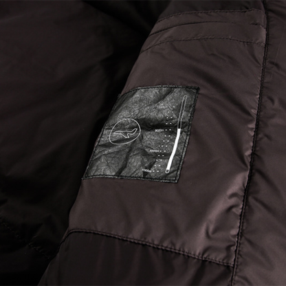 Faux layered wool polo collar knit N748