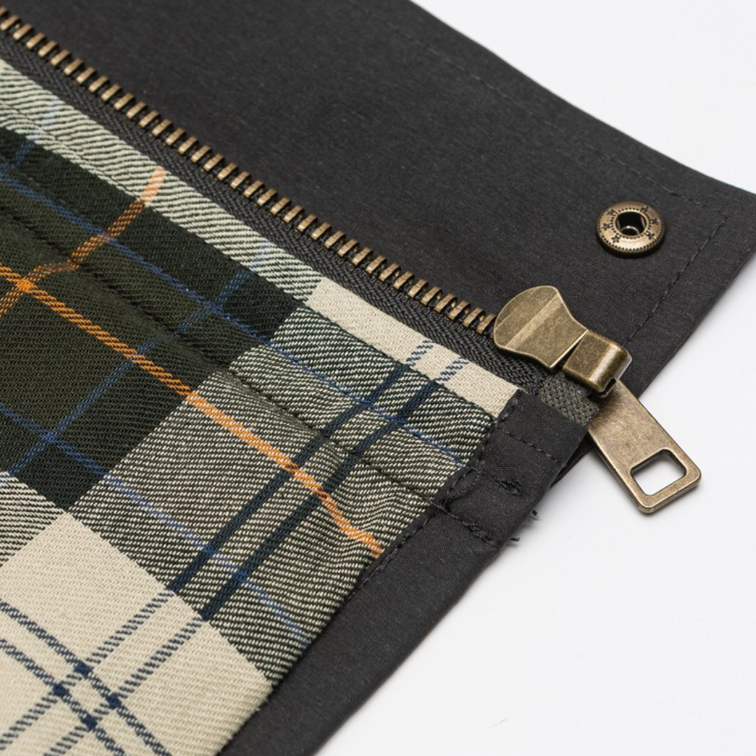 高密度ポリエステル　ハンティングジャケット　N1052