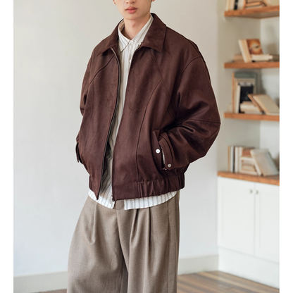 PEスエード ラグランスリーブ ジャケット N720
