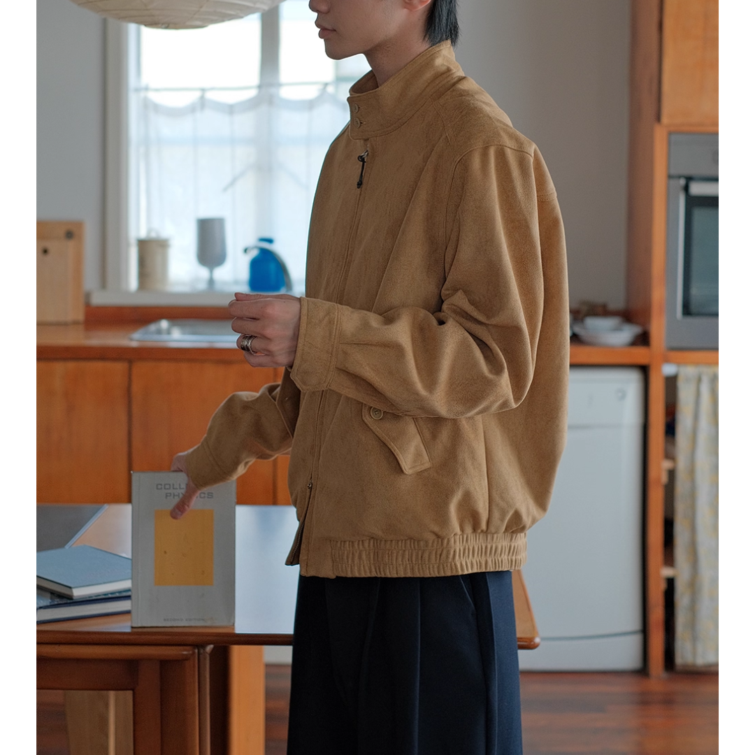 PEスエード スウィングトップ ジャケット N730