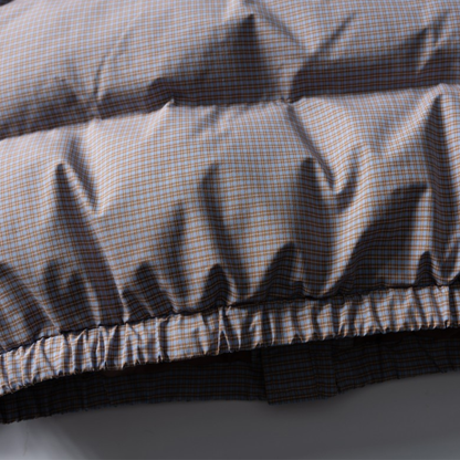 マイクロチェック　パデットジャケット　N970