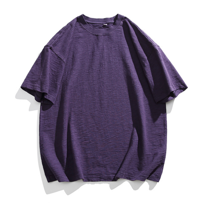 メランジコットン　ワイドTシャツ　N1633　