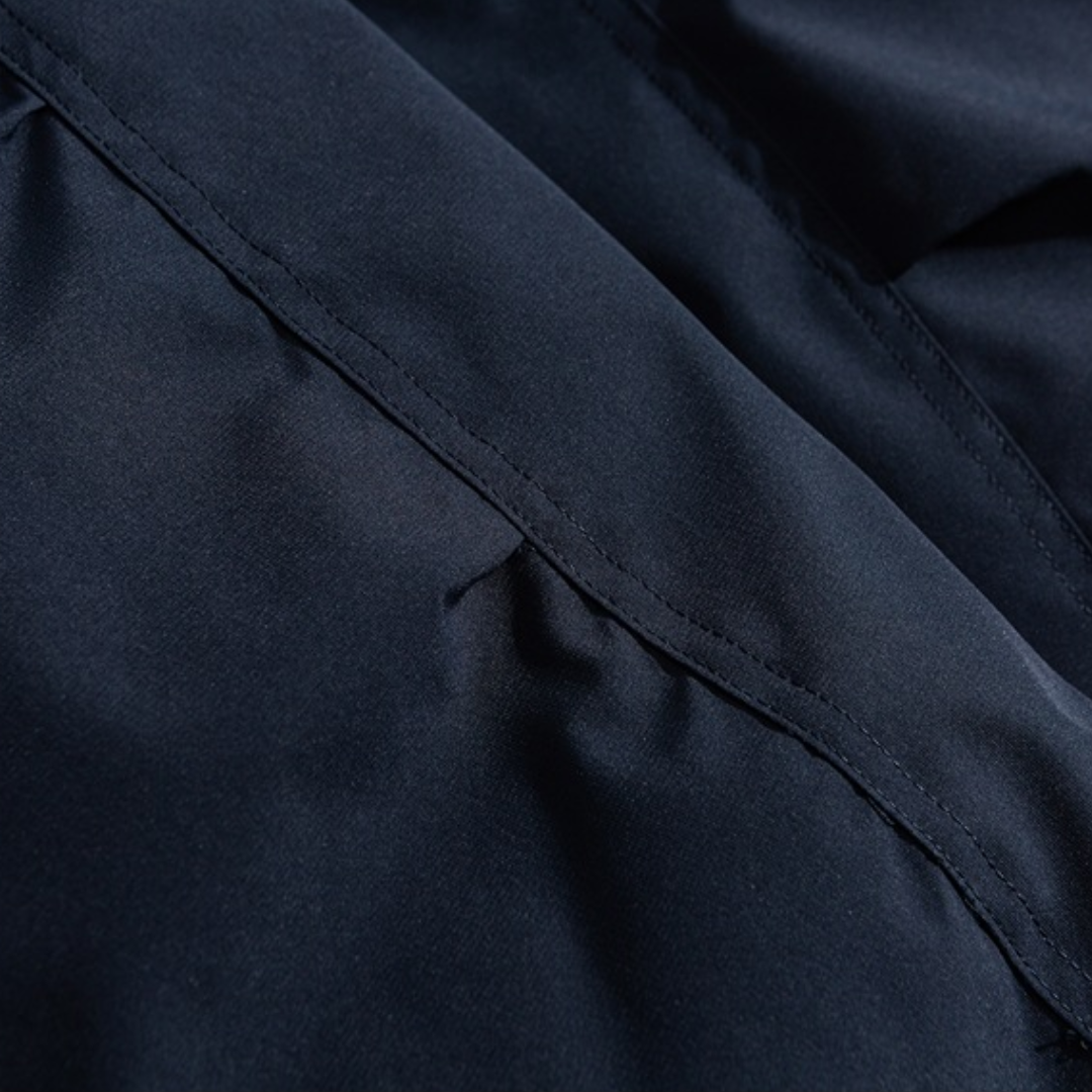 ホワイトダウン　スナップボタン　フードジャケット　N1022