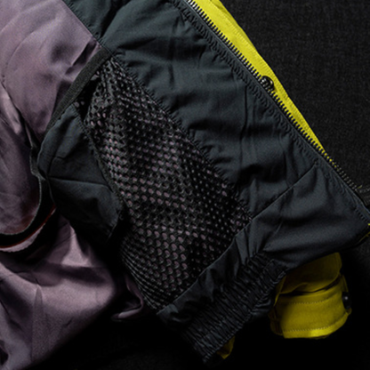 [YMORIGINAL] White Duck Down Zip Pocket Hooded Jacket N852