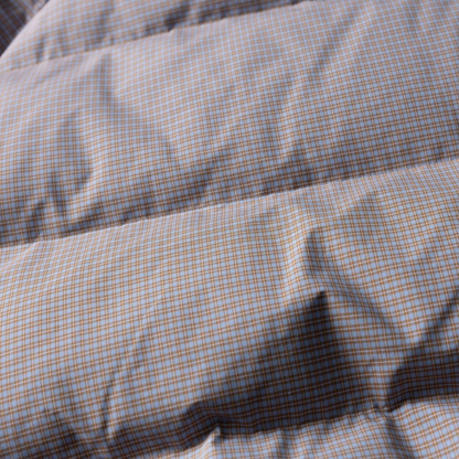 マイクロチェック　パデットジャケット　N970