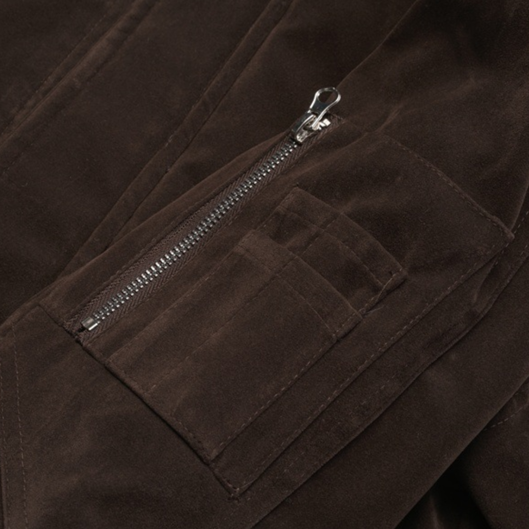 キルティングライナー　モールスキン　ジャケット　N1027