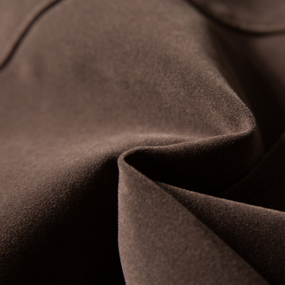 Faux layered wool polo collar knit N748