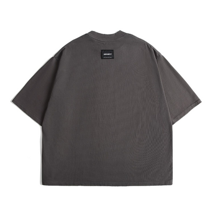 ダメージ　ワイド　Tシャツ　N500