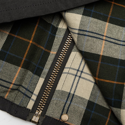 高密度ポリエステル　ハンティングジャケット　N1052