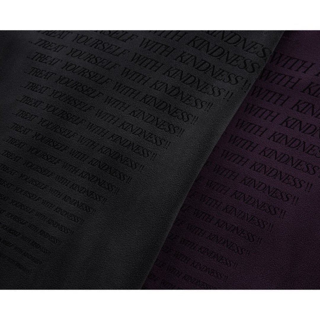 Letteredフリース ハイネックプルオーバー　B783