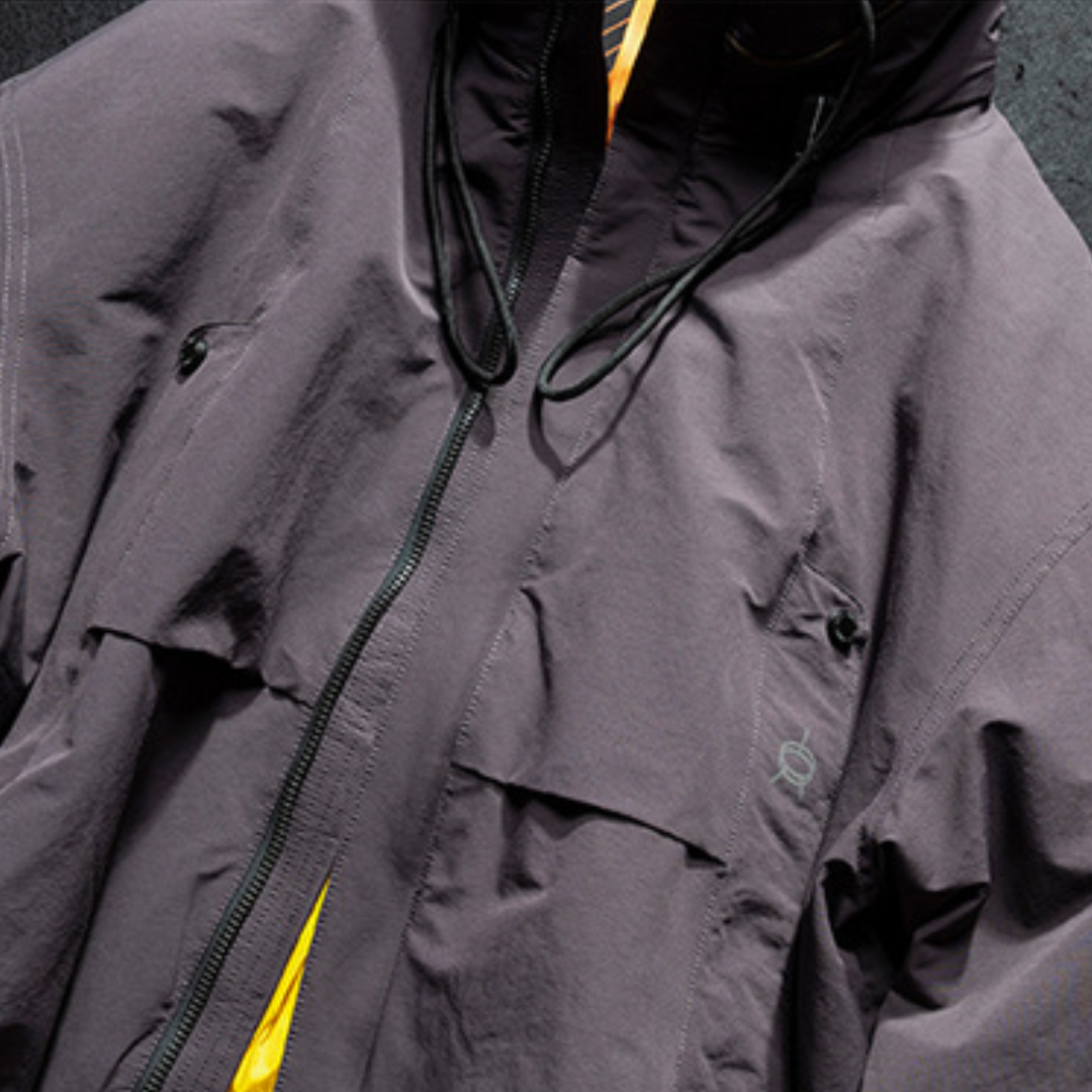 [YMORIGINAL] White Duck Down High Neck Hooded Jacket N854