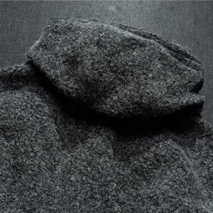 【Y.M.ORIGINAL】ホワイトグースダウン　ツイード　フードジャケット　N845