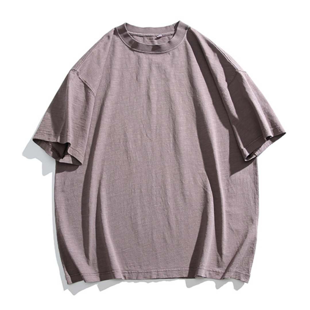メランジコットン　ワイドTシャツ　N1633　