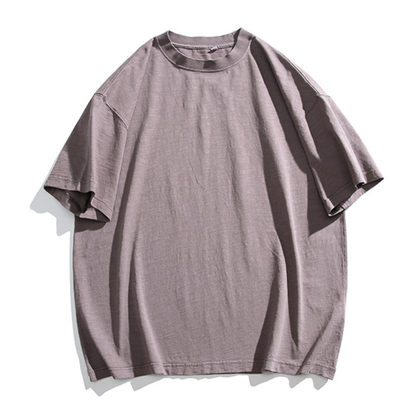 メランジコットン　ワイドTシャツ　N1633　