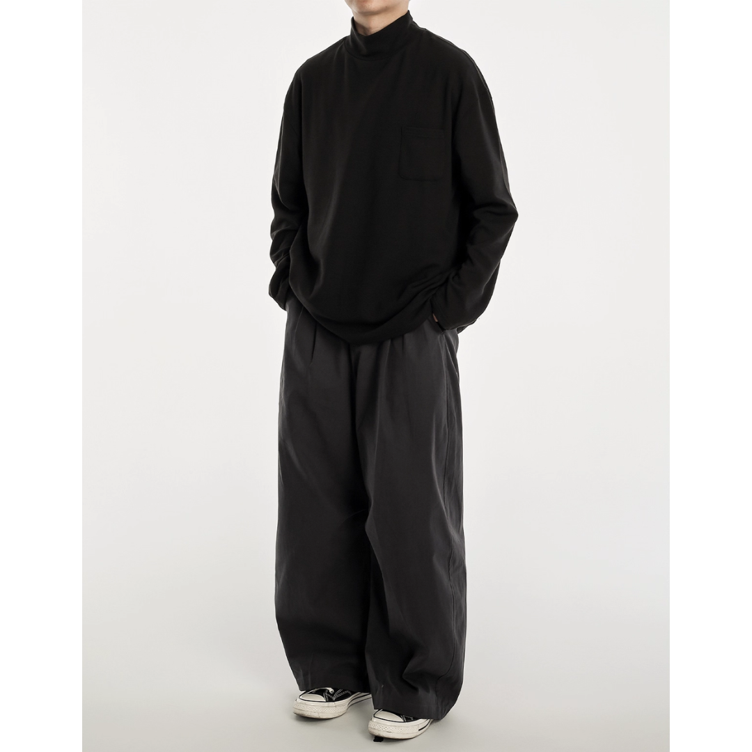 チノ　マルチタック　ワイドバレルパンツ N740